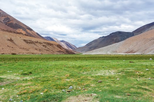 Natural landscape in Leh Ladakh, Jammu and Kashmir, India