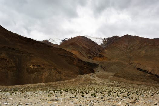 Natural landscape in Leh Ladakh, Jammu and Kashmir, India