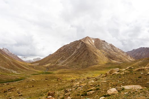 Natural landscape in Leh Ladakh, Jammu and Kashmir, India