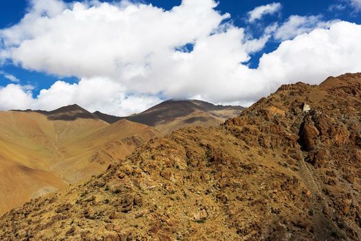 Natural landscape in Leh Ladakh, Jammu and Kashmir, India