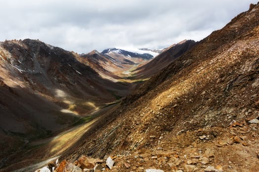 Natural landscape in Leh Ladakh, Jammu and Kashmir, India