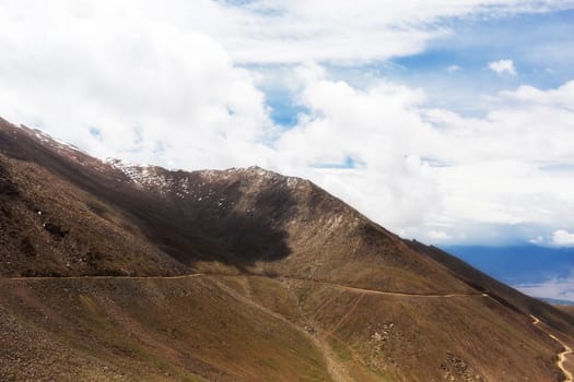 Natural landscape in Leh Ladakh, Jammu and Kashmir, India