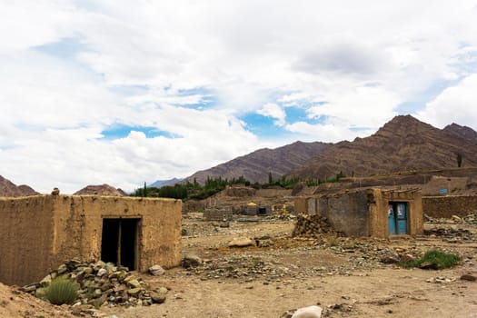 Natural landscape in Leh Ladakh, Jammu and Kashmir, India
