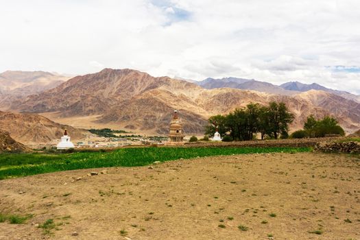 Natural landscape in Leh Ladakh, Jammu and Kashmir, India