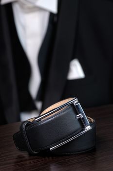 Men's leather belt men's fashion as a style element