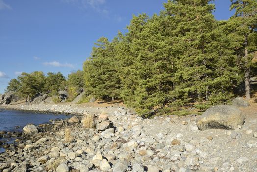 Nynäshamn Archipelago. Nynäshamn is located far south in Södertörn, 58 kilometers south of Stockholm.