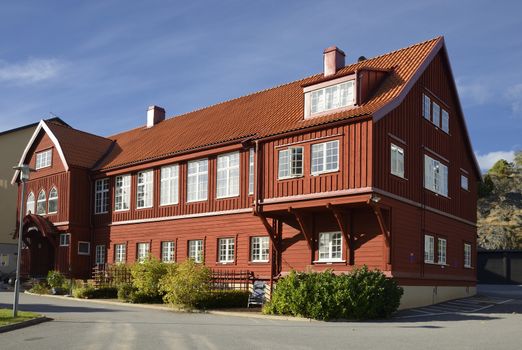 Old Swedish house in Nynäshamn - Sweden.
