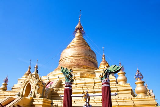 Kuthodaw Temple in Mandalay, Myanmar