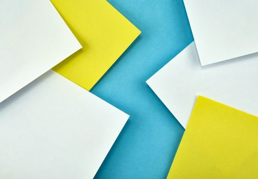 abstract composition background of small color papers