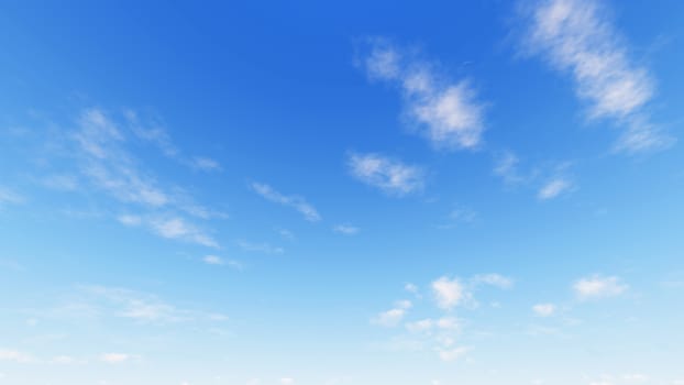 Cloudy blue sky abstract background, blue sky background with tiny clouds, 3d rendering

