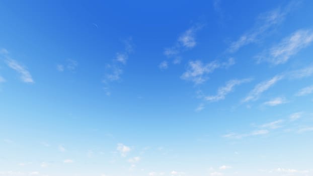 Cloudy blue sky abstract background, blue sky background with tiny clouds, 3d rendering

