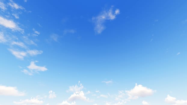 Cloudy blue sky abstract background, blue sky background with tiny clouds, 3d rendering

