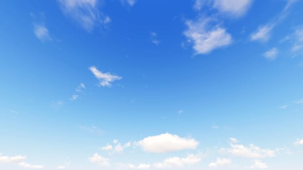 Cloudy blue sky abstract background, blue sky background with tiny clouds, 3d rendering

