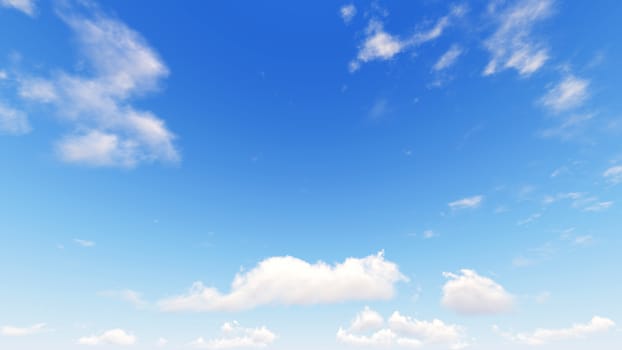 Cloudy blue sky abstract background, blue sky background with tiny clouds, 3d rendering

