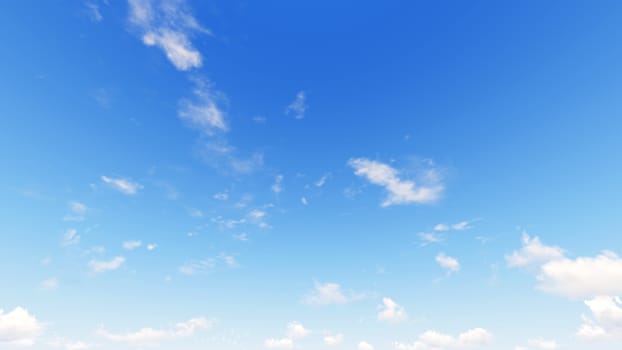 Cloudy blue sky abstract background, blue sky background with tiny clouds, 3d rendering

