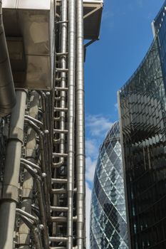 Business and Financial District of London - Insurance and Finance