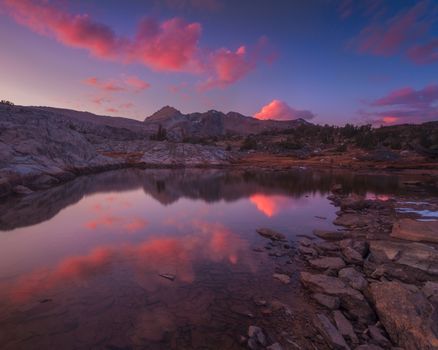 Hoover wilderness is near the Yosemite National Park in California