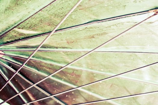 detail image of vintage umbrella.