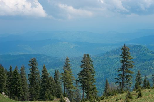 The seven ladders canyon hike is popular hike near Brasov.