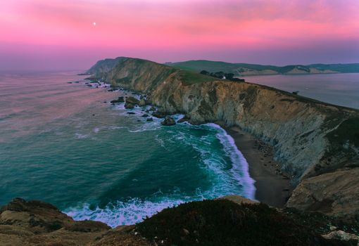 The Pacific Coast is a stretch of coastal highway in Calfornia.