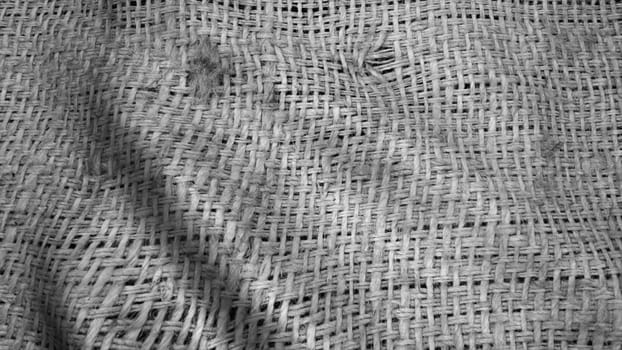 Highly detailed texture of burlap. Sackcloth background