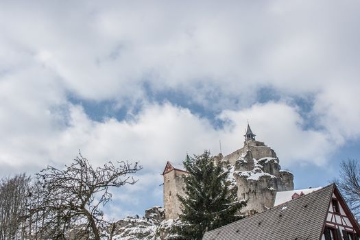 Old castle in Bavaria, Germany