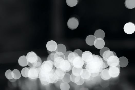Bokeh lights. Beautiful Christmas background.