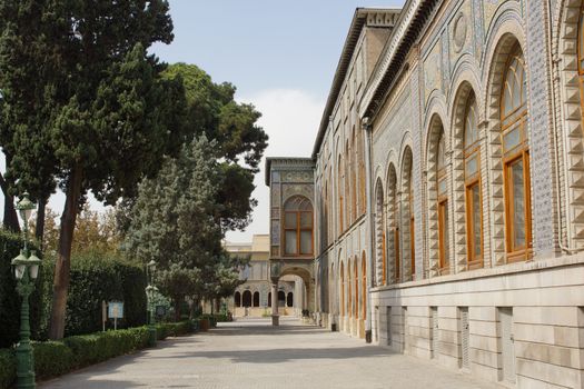 TEHERAN, IRAN - OCTOBER 2, 2016: Golestan Palace, one of the sights of Teheran on October 2, 2016 in Teheran, Iran, Asia