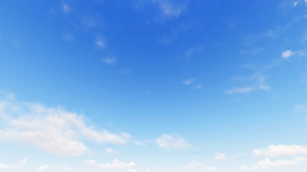 Cloudy blue sky abstract background, blue sky background with tiny clouds, 3d rendering

