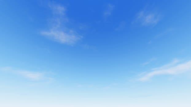 Cloudy blue sky abstract background, blue sky background with tiny clouds, 3d rendering

