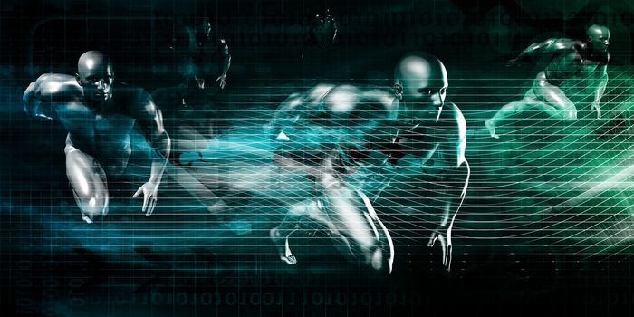 Research and Development for Science Medical Industry Concept