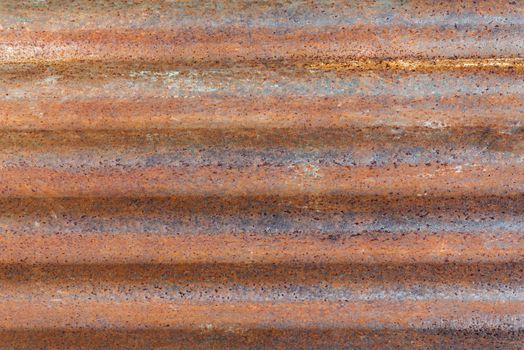 Rusty galvanize texture metal background wide horizontal