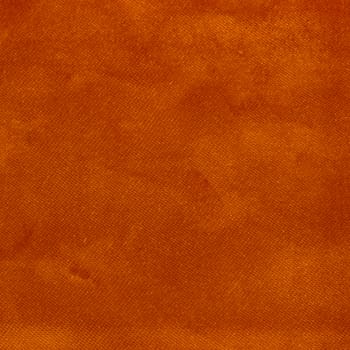 The Velvet fabric texture in orange color. Square shape