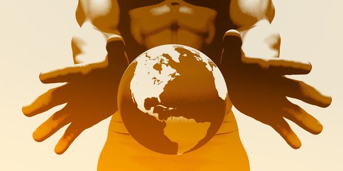 Global Business and Market Leader Company as Concept