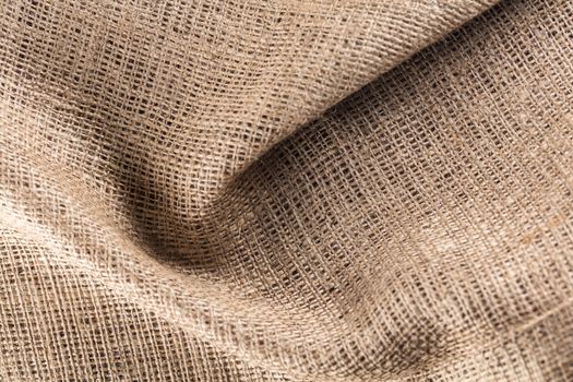 abstract background texture of natural burlap cloth