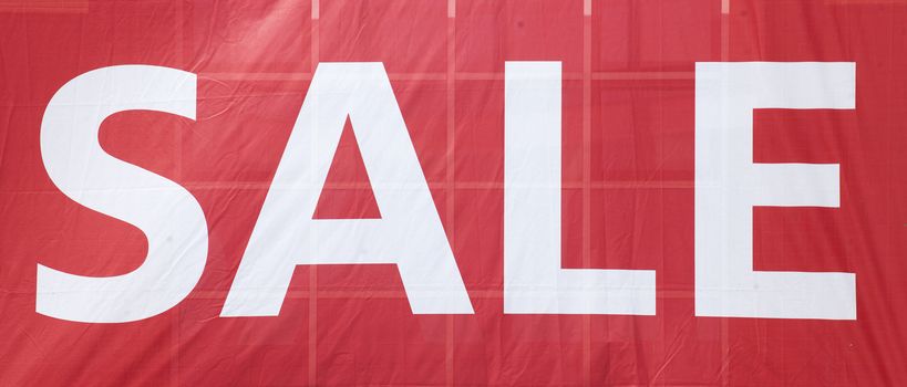 Red Sale Sign