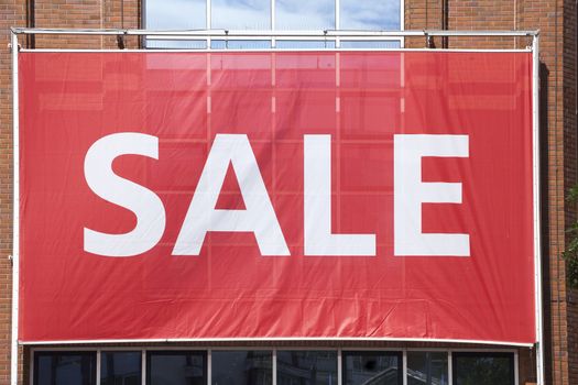 Red Sale Sign