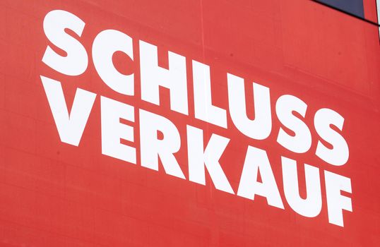 Red Sale Sign