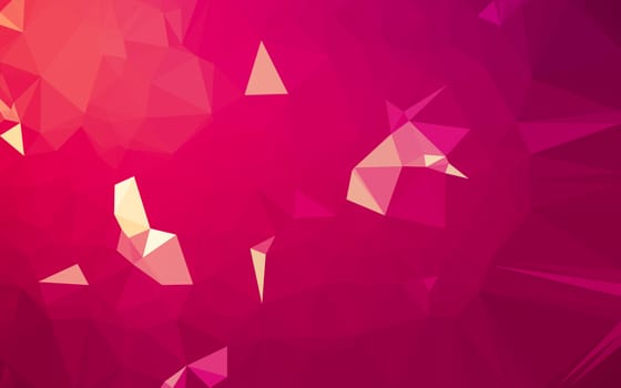 Abstract low poly background, geometry triangle, mosaic pastel color background