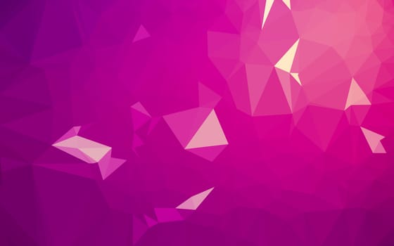 Abstract low poly background, geometry triangle, mosaic pastel color background