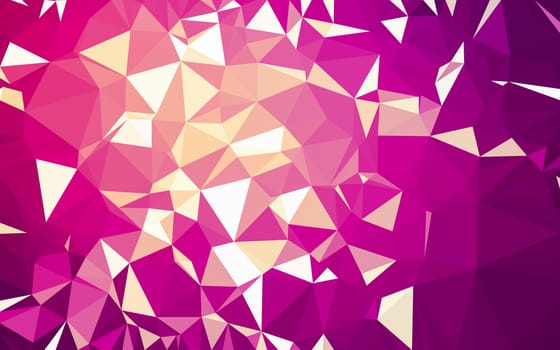 Abstract low poly background, geometry triangle, mosaic pastel color background