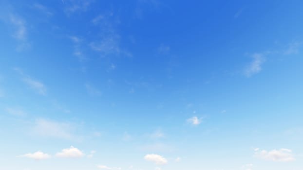 Cloudy blue sky abstract background, blue sky background with tiny clouds, 3d rendering

