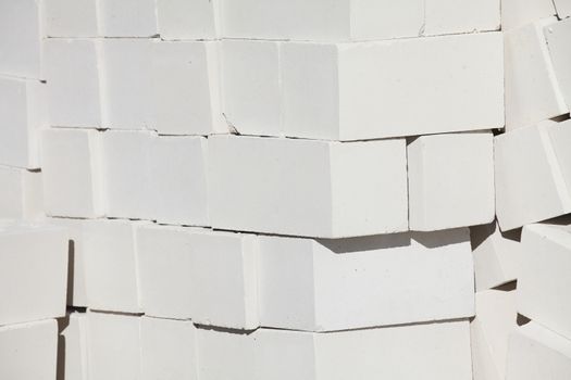 white building blocks