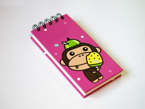 COLOR PHOTO OF NOTEBOOK