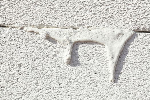 White Bricks in a Wall