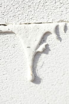  White Bricks in a Wall