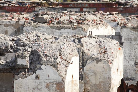 Ruins of a demolished  House