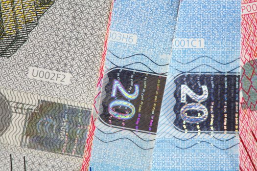  Euros,  Bills