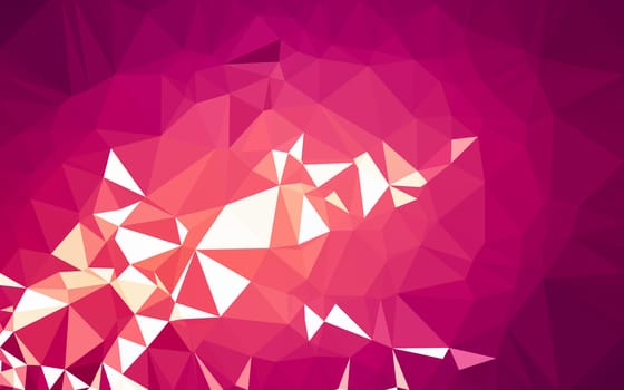 Abstract low poly background, geometry triangle, mosaic pastel color background