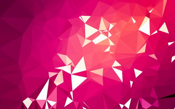 Abstract low poly background, geometry triangle, mosaic pastel color background